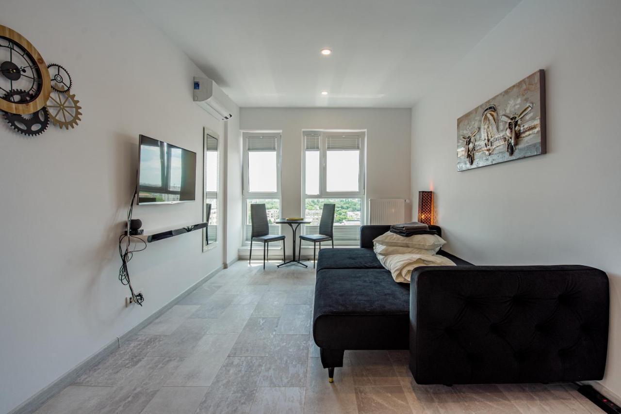 Cozy Penthousestudio Cityview W12 Bükreş Dış mekan fotoğraf