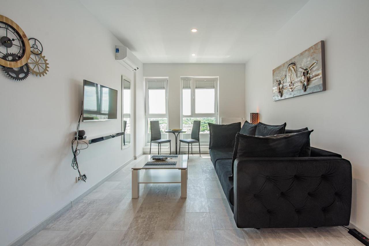 Cozy Penthousestudio Cityview W12 Bükreş Dış mekan fotoğraf